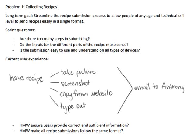 design sprint questions